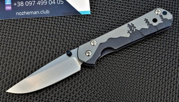 Нож складной Chris Reeve Small Sebenza 21 Unique Graphic Forest