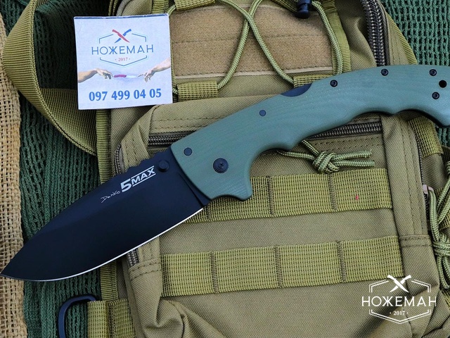 Нож Cold Steel 5-Max Green G-10 CS-FL-50MAX