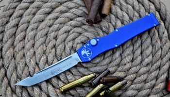 Нож фронтального выброса Microtech Halo 5 топ реплика
