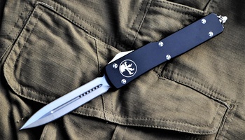 Нож фронтального выброса Microtech Ultratech Double Edge