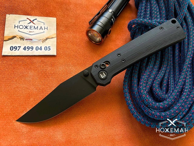 Нож Hightron Pathwright Black HK03