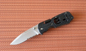 Нож Kershaw Select Fire black serrated