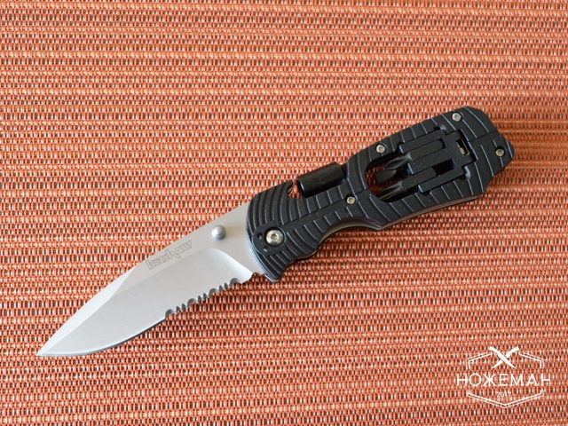 Нож Kershaw Select Fire black serrated