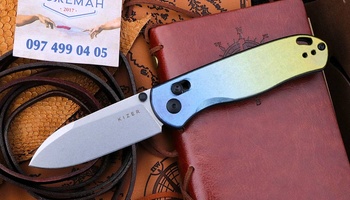 Нож Kizer Drop Bear Crystallized Titanium Ki3619A3