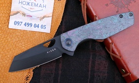 Нож Kizer Sparrow Fat Carbon Medusa Ki3628A3