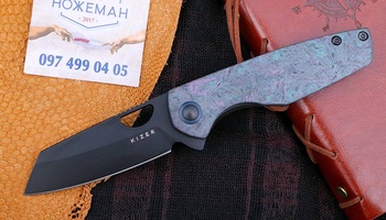 Нож Kizer Sparrow Fat Carbon Medusa Ki3628A3