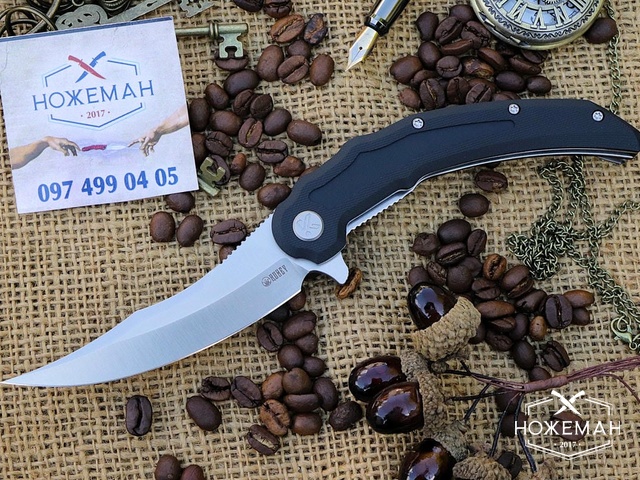 Нож Kubey Crest Pikal Black