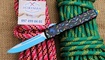 Нож фронтальний Microtech Ultratech Chocolate Donut