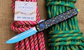 Нож фронтальний Microtech Ultratech Chocolate Donut