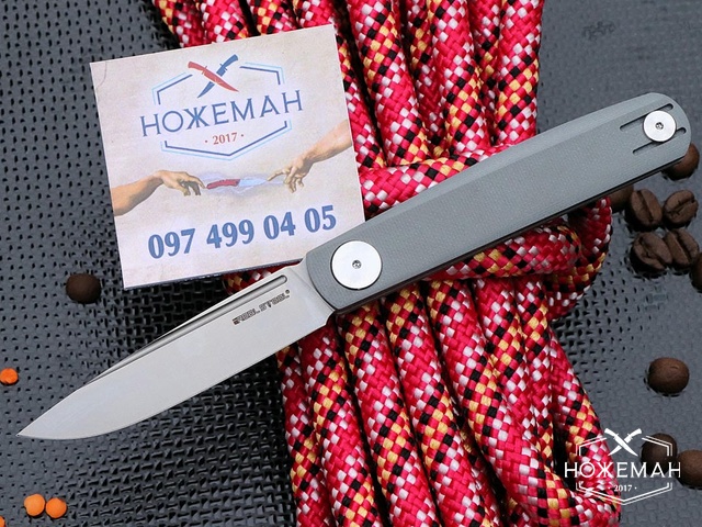 Нож RealSteel Gslip Compact Grey G10