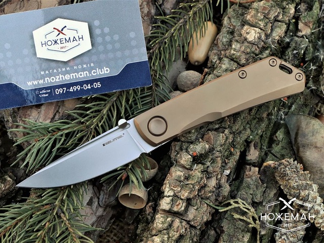 Нож RealSteel Luna Eco Bronze