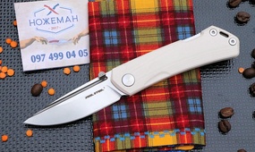 Нож RealSteel Luna Maius Eco Ivory G10