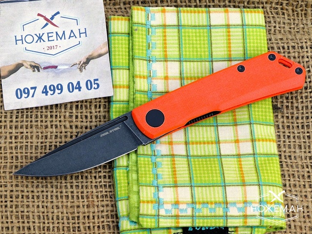 Нож RealSteel Luna Phantom Flipper Orange
