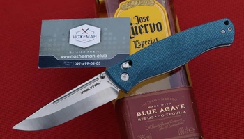 Нож RealSteel Pathfinder Folder Denim Micarta