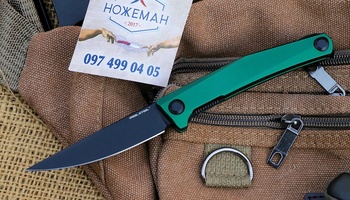 Нож RealSteel Teres Green Aluminium