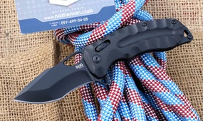 УЦІНКА( лезо не по центру) Нож SOG Kiku XR Blackout