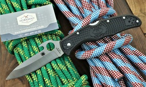 Нож Spyderco Endura 4 Emerson Wave C10 black