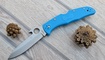 Нож Spyderco Endura 4 Emerson Wave C10 blue