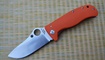 Нож Spyderco Lionspy orange