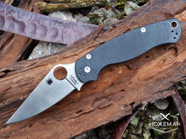 УЦІНКА (вертикальний люфт) Нож складной Spyderco Paramilitary 2 C81