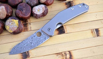 Нож Spyderco SpydieChef дамаск