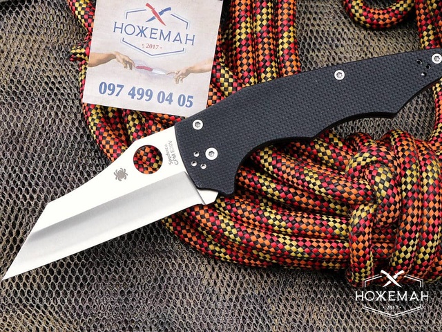 УЦІНКА( невеликий вертикальний люфт) Нож Spyderco YoJumbo C253 G10