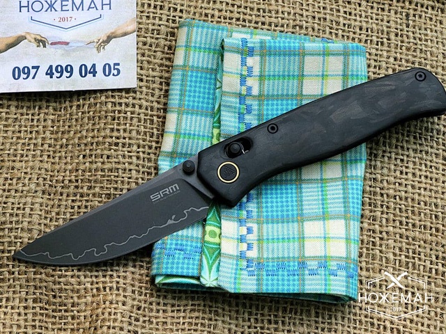 Нож SRM Medal 255L-FB2 Forged Carbon