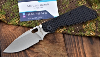 Нож Strider SMF Gunner Grip Titanium