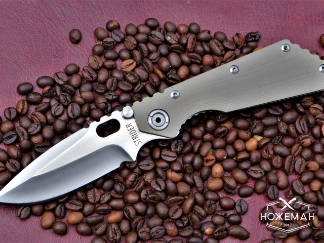 Нож Strider SnG G10 khaki