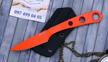 Шейный нож RealSteel Marlin Backup knife Orange