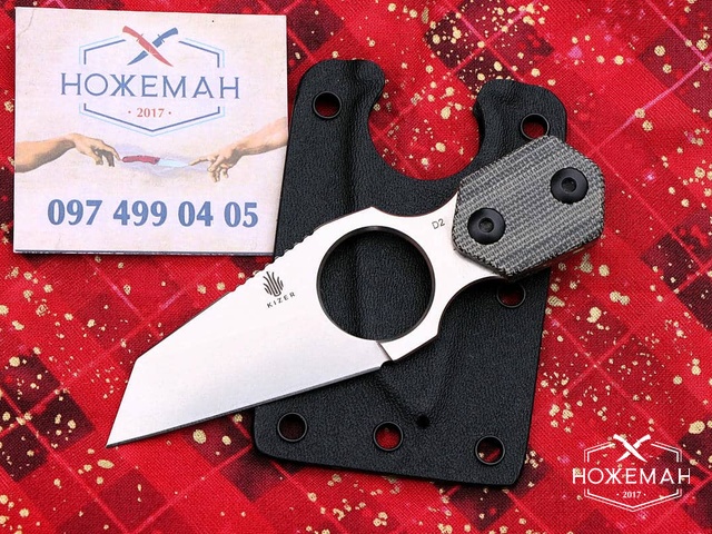 Шейный нож Kizer Variable Wharncliffe