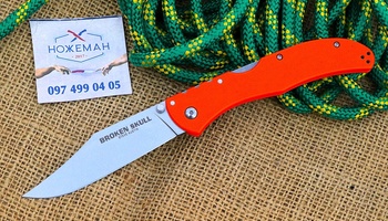 Складной нож Cold Steel Broken Skull 3 Orange G10