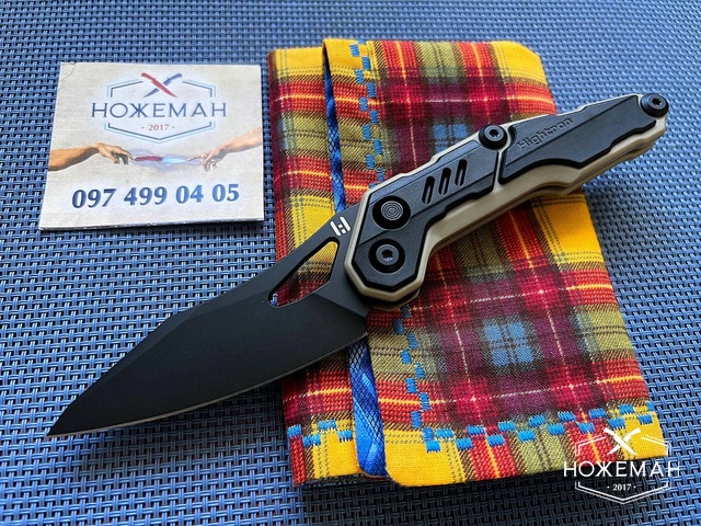 Складной нож Hightron Spectron Black