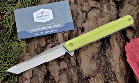 Складной нож QUARTERMASTER QWAIKEN XL FLIPPER TEXAS TEA