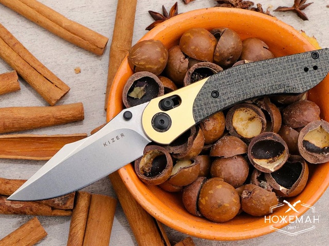 Складной нож Kizer Mini Mystic V3636A2