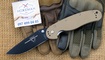 Складной нож Ontario Rat Model 1 Brown