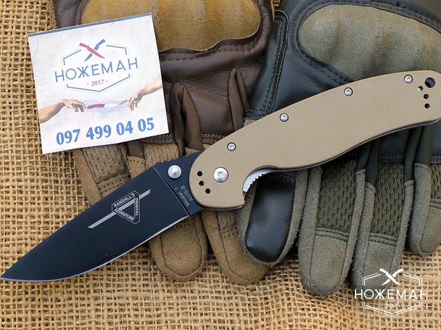 Складной нож Ontario Rat Model 1 Brown
