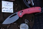 Складной нож Petrified Fish PFP13 Viper Red Twill Carbon