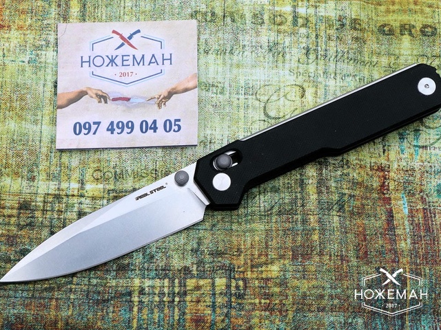 Складной нож RealSteel Perix Black G10