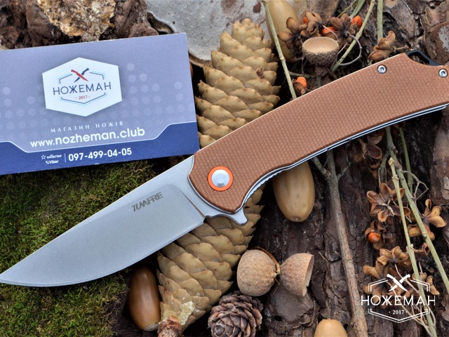Складной нож TunaFire GT956 brown купить | Магазин ножей Nozheman Club