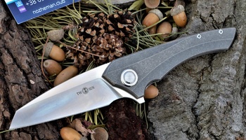 Складной нож TwoSun Orca TS84 designed by Mazwan Mokhtar
