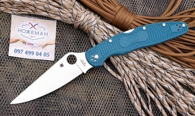 Spyderco Police 4 Lightweight Blue FRN C07FP4
