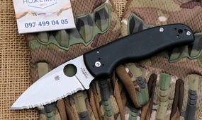 Spyderco Shaman C229GS Full Serrated