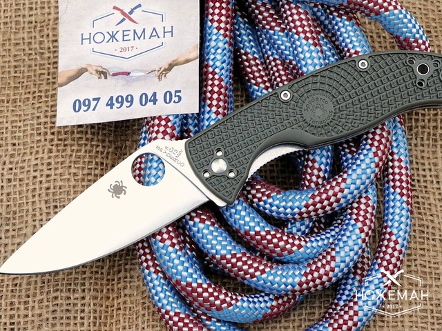 Spyderco Tenacious Lightweight Green FRN C122