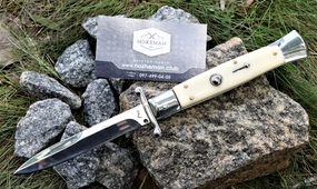 Стилет AKC 10" Classic Swinguard 25cm Antler Horn Imitation