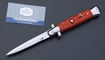 Стилет итальянский AKC 25cm - 10"brown wood