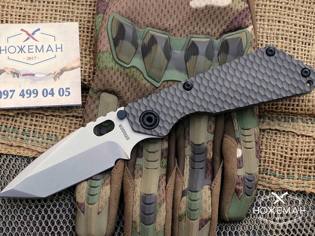 Тактический нож Strider SnG Gunner Grip Tanto