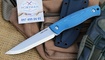 Туристический нож RealSteel Pathfinder Blue Micarta