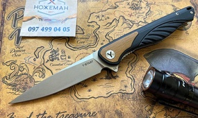 Туристический нож Y-START LK717 Brown