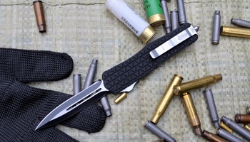 Выкидной нож Microtech Combat Troodon dual front